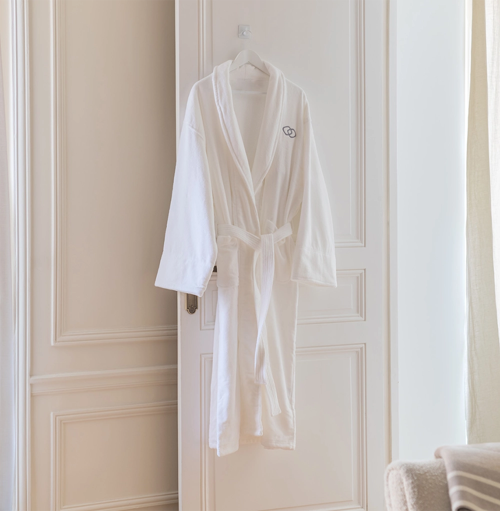 Peignoir Col Châle 2