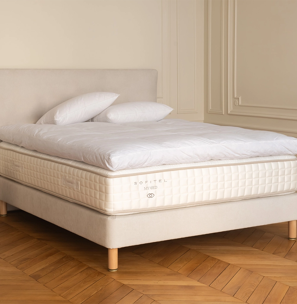 Surmatelas en Duvet et Plumes d'Oie