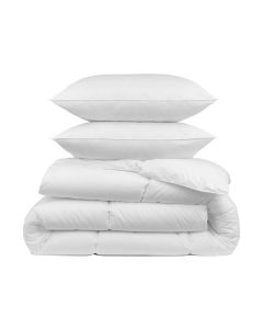 Microfiber Pillows & Duvet Set